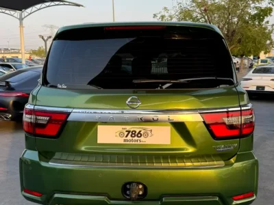 2021 Nissan Patrol LE Titanium 5.6 Litres 8 Cylinders Petrol Engine Green Brown SUV
