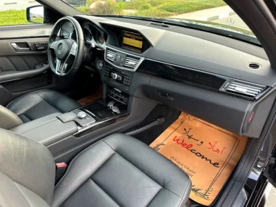 2012 Mercedes-Benz E-Class E 350 3.5 Litres V6 Petrol Engine Black Sedan Clean Car