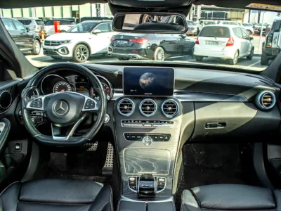 2016 Mercedes-Benz C-Class C200 4 Cylinders Petrol Engine Black Sedan Automatic