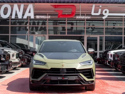 2024 Lamborghini Urus Performante V8 Twin Turbo Petrol Engine 4.0 Litres Green Black SUV