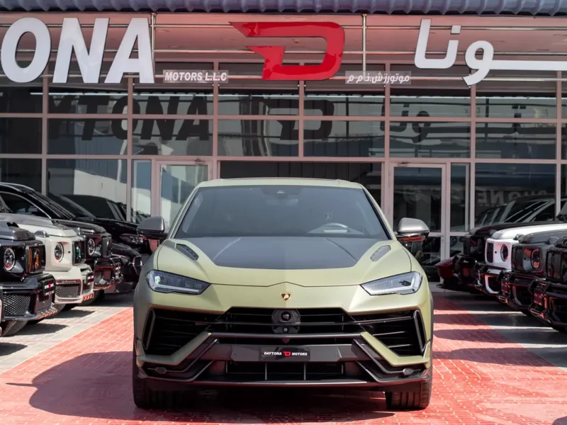 2024 Lamborghini Urus Performante V8 Twin Turbo Petrol Engine 4.0 Litres Green Black SUV