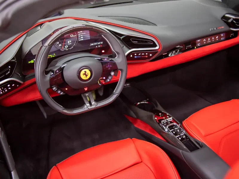 2025 Ferrari 296 GTS Other 3.0L V6 Twin-Turbo Plug-in Hybrid Red Sports Car CARBON FIBER