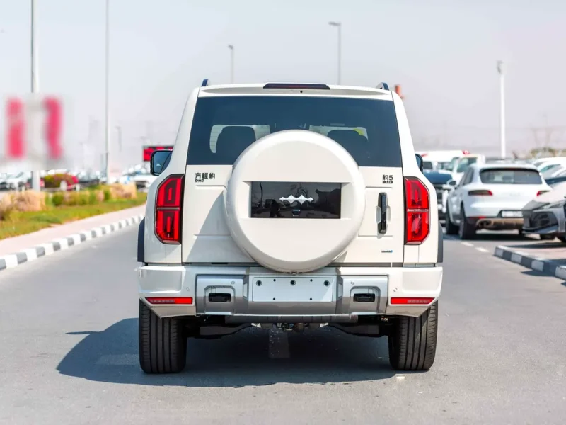 2025 BYD Leopard 5 Ultra 210KM 1.5 Litres 4 Cylinders Hybrid Engine White Tan SUV