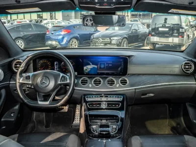 2017 Mercedes-Benz E-Class E43 6 Cylinders Petrol Engine Grey Black Sedan