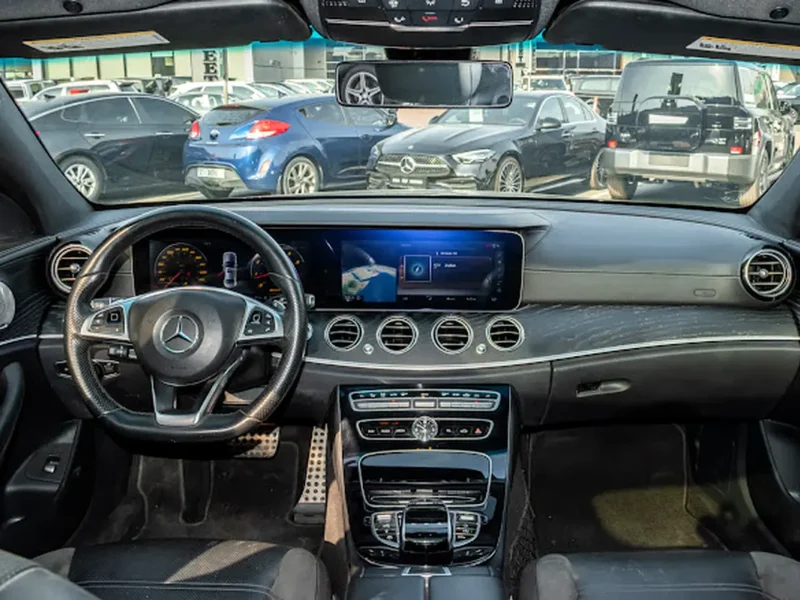 2017 Mercedes-Benz E-Class E43 6 Cylinders Petrol Engine Grey Black Sedan