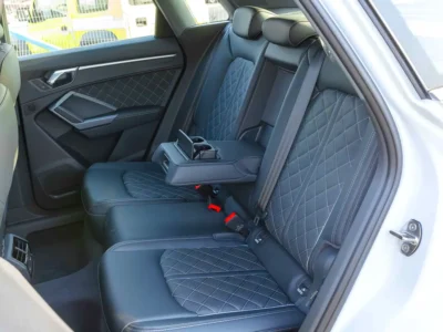 2025 Audi Q3 35 TFSI S-Line 1.5 Litres 4 Cylinders Turbo Petrol Engine White Black SUV