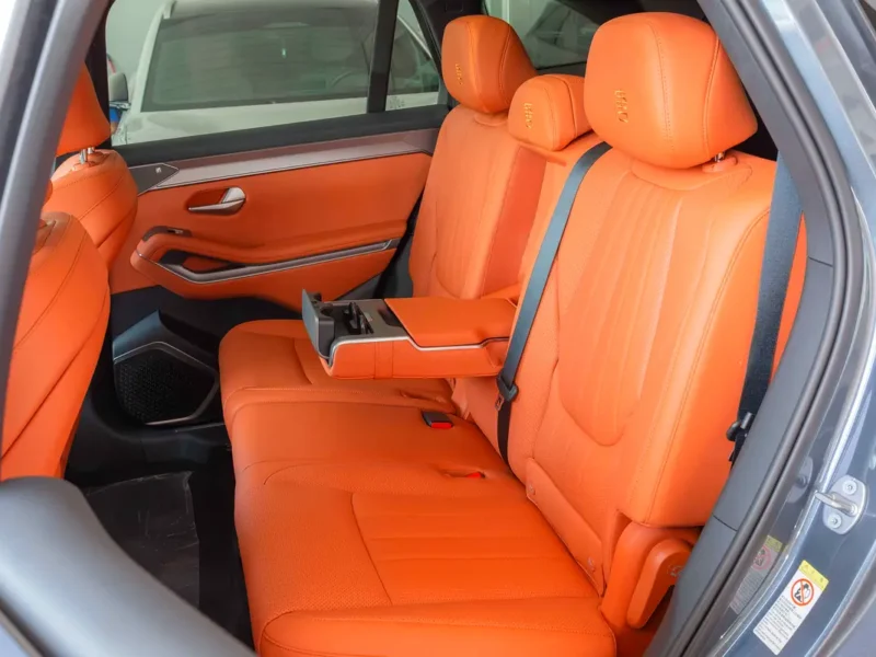 2025 BYD Tang DM-i 4 Cylinders Plug-in Hybrid Engine Grey Orange SUV AWD