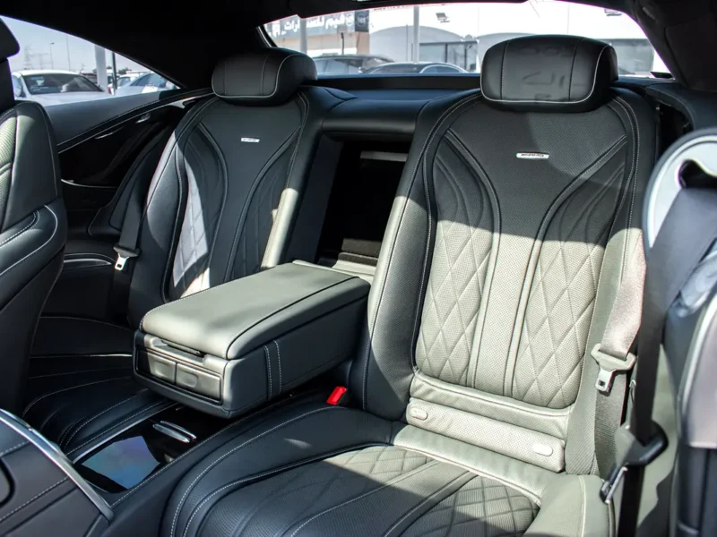 2015 Mercedes-Benz S-Class S 63 AMG V8 Biturbo Petrol Engine Black Coupe