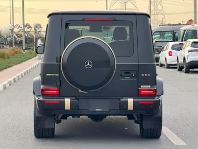 2024 MERCEDES BENZ G 63 GRAND EDITION 8 Cylinders Black SUV AUCTION GRADE 4.5/A