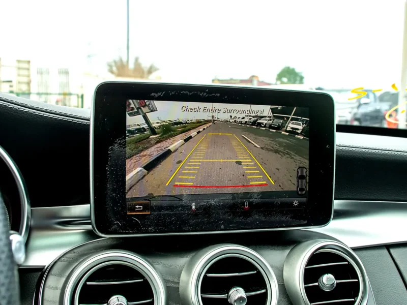 2016 Mercedes-Benz C-Class C200 2.0 Litres 4 Cylinders Petrol Engine Black Sedan