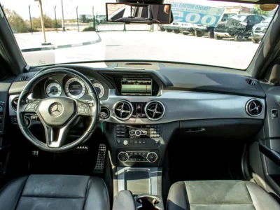 2013 Mercedes-Benz GLK-Class GLK 350 4matic 3.5L 6 Cylinders Engine Silver Black SUV