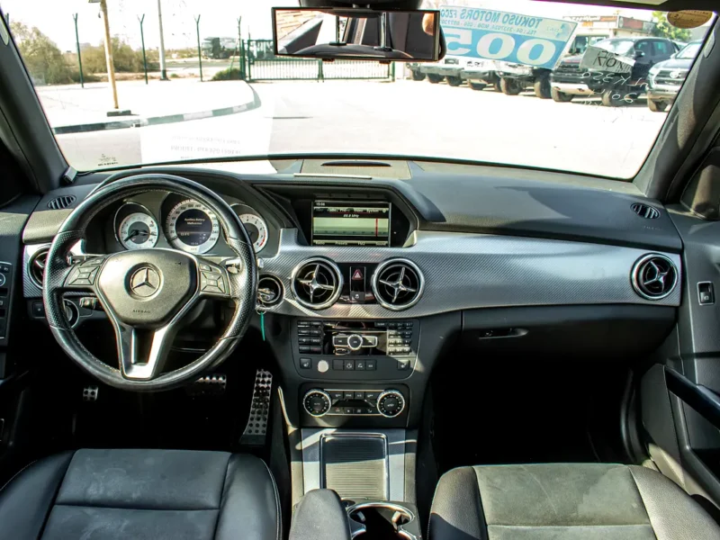 2013 Mercedes-Benz GLK-Class GLK 350 4matic 3.5L 6 Cylinders Engine Silver Black SUV