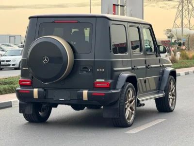 2024 MERCEDES BENZ G 63 GRAND EDITION 8 Cylinders Black SUV AUCTION GRADE 4.5/A