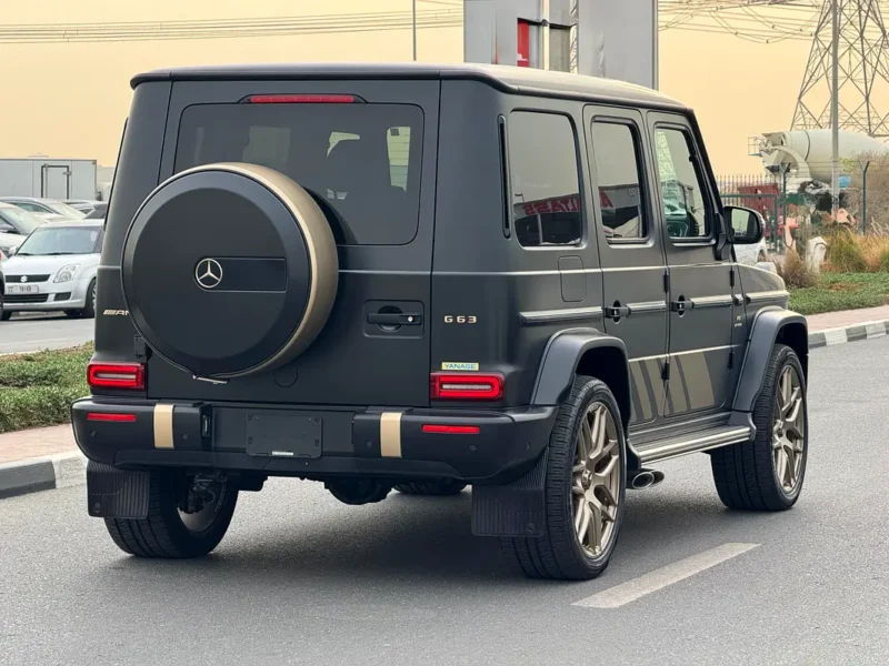 2024 MERCEDES BENZ G 63 GRAND EDITION 8 Cylinders Black SUV AUCTION GRADE 4.5/A