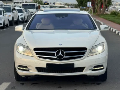 2012 Mercedes-Benz CL-Class CL 550 8 Cylinders Petrol Engine White Coupe