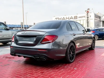 2017 Mercedes-Benz E-Class E43 6 Cylinders Petrol Engine Grey Black Sedan