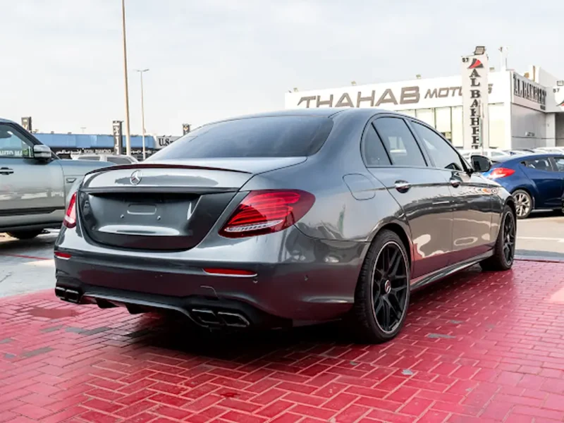 2017 Mercedes-Benz E-Class E43 6 Cylinders Petrol Engine Grey Black Sedan