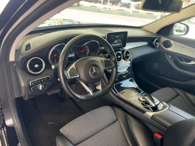 2016 Mercedes-Benz C-Class C250 4 Cylinders Petrol Engine Black Sedan CLEAN CAR