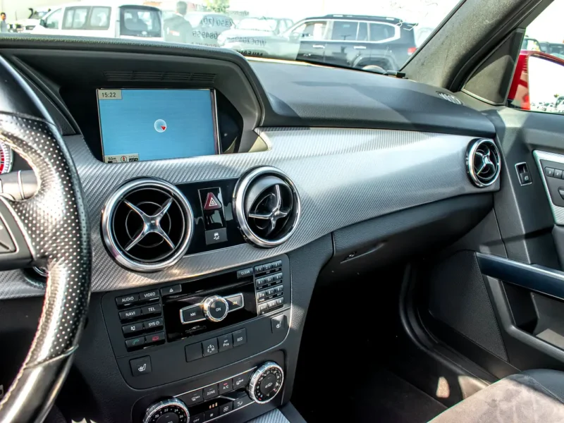 2013 Mercedes-Benz GLK-Class GLK 350 4matic 3.5L 6 Cylinders Engine Red Black SUV