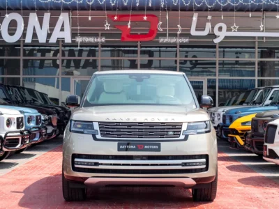 2025 Land Rover Range Rover Autobiography V6 3.0L Turbo Petrol Engine Gold White SUV