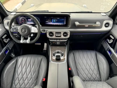 2024 MERCEDES BENZ G 63 GRAND EDITION 8 Cylinders Black SUV AUCTION GRADE 4.5/A