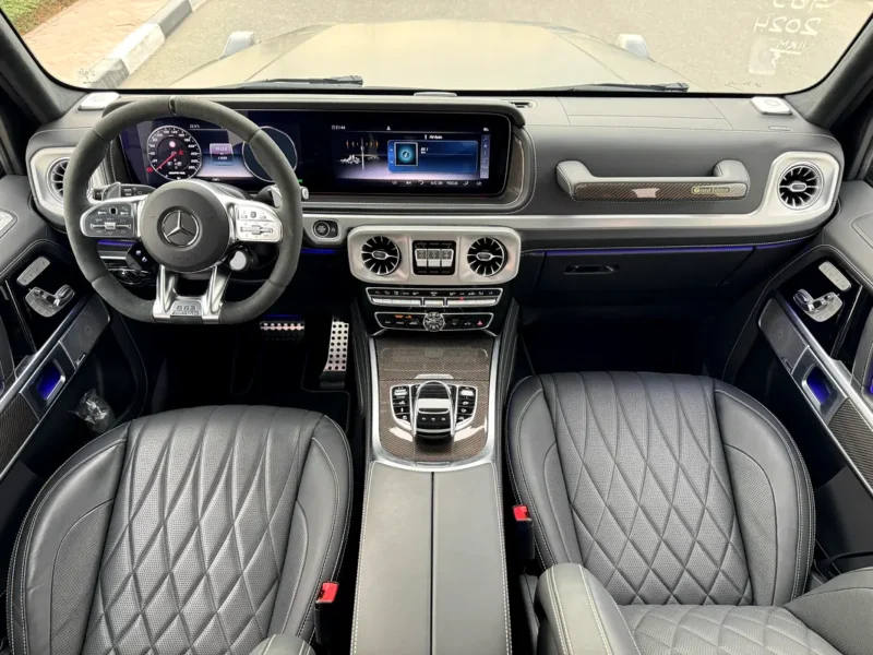 2024 MERCEDES BENZ G 63 GRAND EDITION 8 Cylinders Black SUV AUCTION GRADE 4.5/A