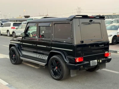 2013 Mercedes-Benz G-Class G 63 AMG 8 Cylinders Petrol Engine Black SUV Brabus Kit