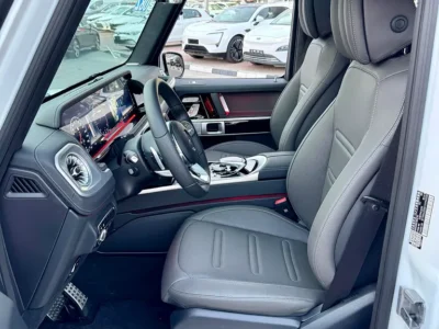 2024 Mercedes-Benz G-Class G 400 d 6 Cylinders Diesel Engine White Black SUV