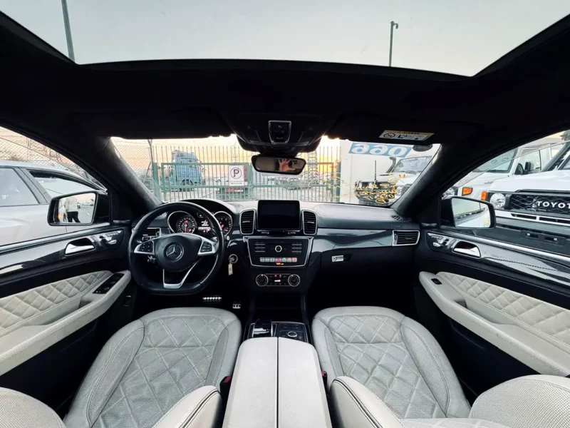 2017 Mercedes-Benz GLE-Class GLE 43 AMG 6 Cylinders Petrol Engine White Beige Coupe