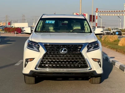 2018 Lexus GX-Series GX 460 Premium Plus 8 Cylinders White Beige SUV LUXURY CLEAN