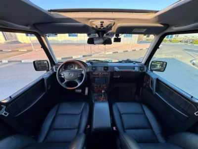 2009 Mercedes-Benz G-Class G 550 8 Cylinders Engine Black Wagon 4 Auction Grade