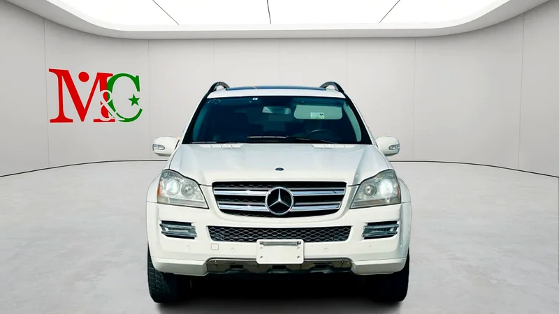 2008 Mercedes-Benz GL-Class GL 450 4matic 8 Cylinders Petrol Engine White Black SUV