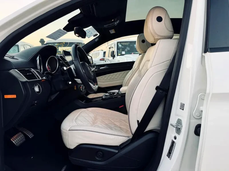 2017 Mercedes-Benz GLE-Class GLE 43 AMG 6 Cylinders Petrol Engine White Beige Coupe