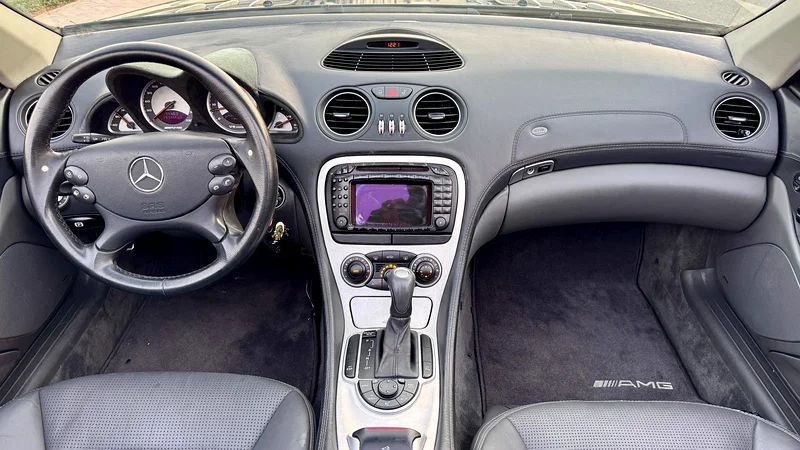 2003 Mercedes-Benz SL-Class SL 55 AMG Kompressor 8 Cylinder Black Convertible