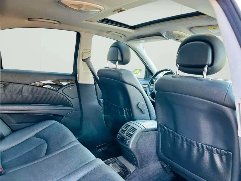 2004 Mercedes-Benz E-Class E 320 6 Cylinders Petrol Engine White Black Sedan