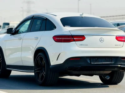 2017 Mercedes-Benz GLE-Class GLE 43 AMG 6 Cylinders Petrol Engine White Beige Coupe