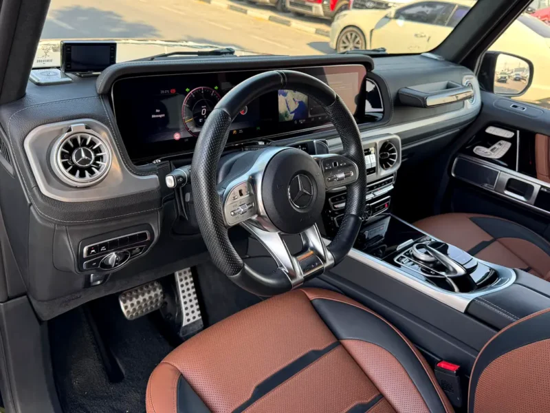 2019 Mercedes-Benz G-Class G 63 AMG 8 Cylinders Black Brown SUV 5A Auction Grade