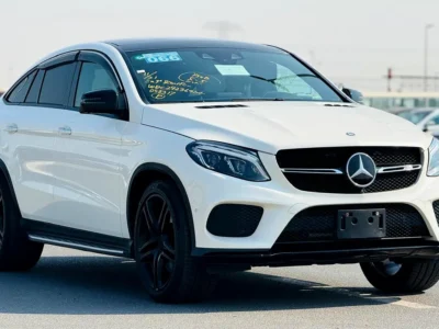 2017 Mercedes-Benz GLE-Class GLE 43 AMG 6 Cylinders Petrol Engine White Beige Coupe