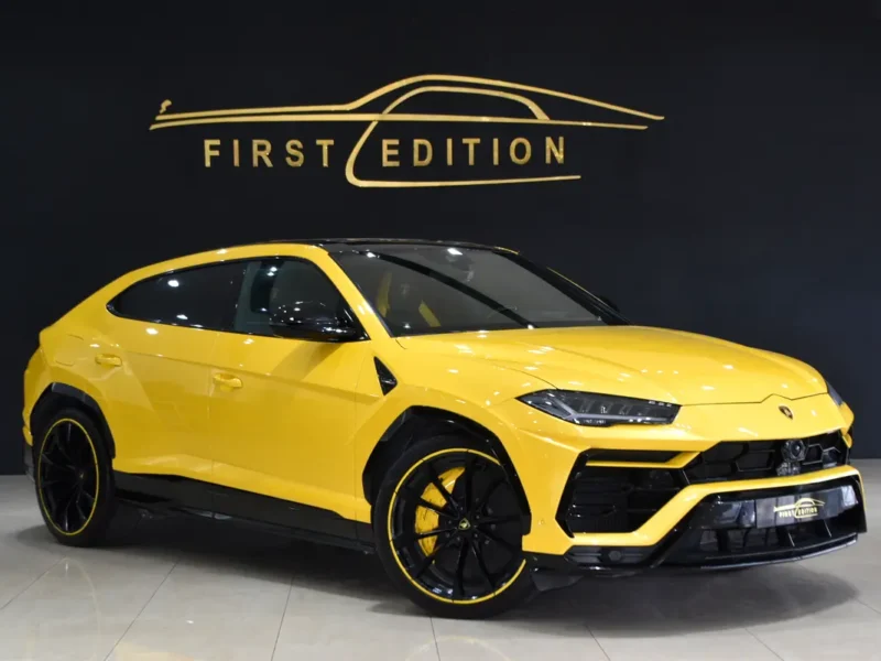 2022 Lamborghini Urus Pearl Capsule 8 Cylinders Petrol Engine Yellow SUV GCC