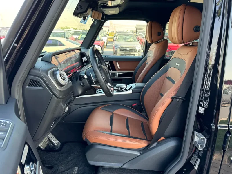 2019 Mercedes-Benz G-Class G 63 AMG 8 Cylinders Black Brown SUV 5A Auction Grade