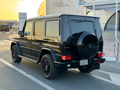 2009 Mercedes-Benz G-Class G 550 8 Cylinders Engine Black Wagon 4 Auction Grade