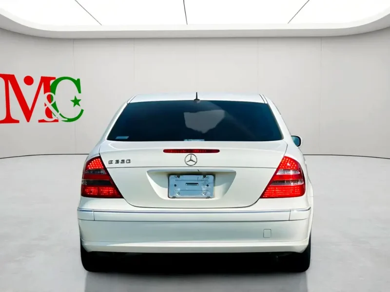 2004 Mercedes-Benz E-Class E 320 6 Cylinders Petrol Engine White Black Sedan