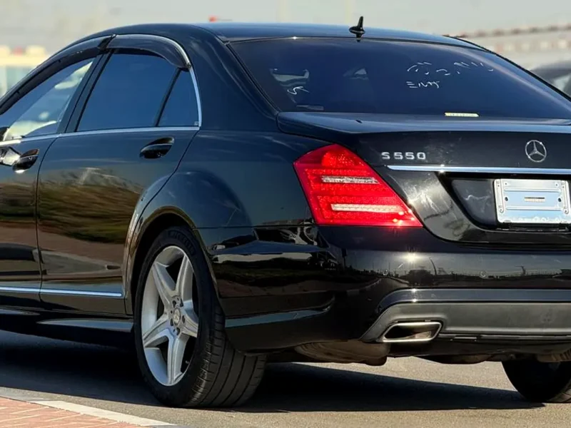 2012 Mercedes-Benz S-Class S 550 8 Cylinders Petrol Engine Black Sedan Neat & Clean Car