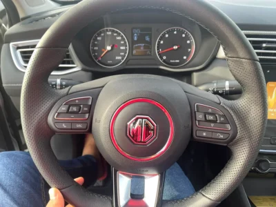 2024 MG MG5 Standard 4 Cylinders Petrol Engine Silver Grey Sedan GCC Specs