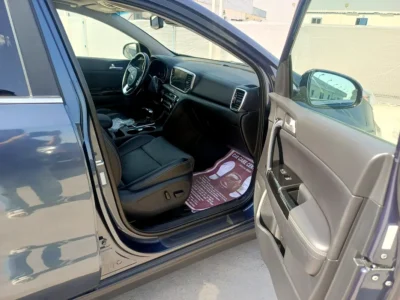 2022 Kia Sportage EX 4 Cylinders Petrol Engine Blue Black SUV Full Option