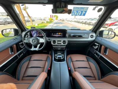 2019 Mercedes-Benz G-Class G 63 AMG 8 Cylinders Black Brown SUV 5A Auction Grade