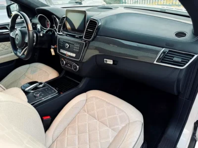 2017 Mercedes-Benz GLE-Class GLE 43 AMG 6 Cylinders Petrol Engine White Beige Coupe