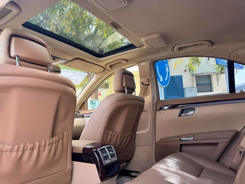 2008 Mercedes-Benz S-Class S 350 6 Cylinders Petrol Engine White Beige Sedan Clean Car