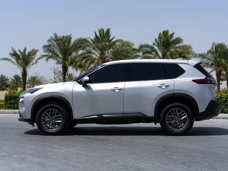 2023 Nissan X-Trail S 4 Cylinders Petrol Engine Silver Beige SUV GCC Specs