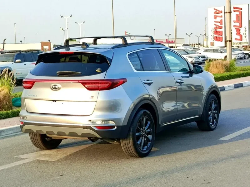 2020 Kia Sportage EX 4 Cylinders Petrol Engine Silver Black SUV Full Option